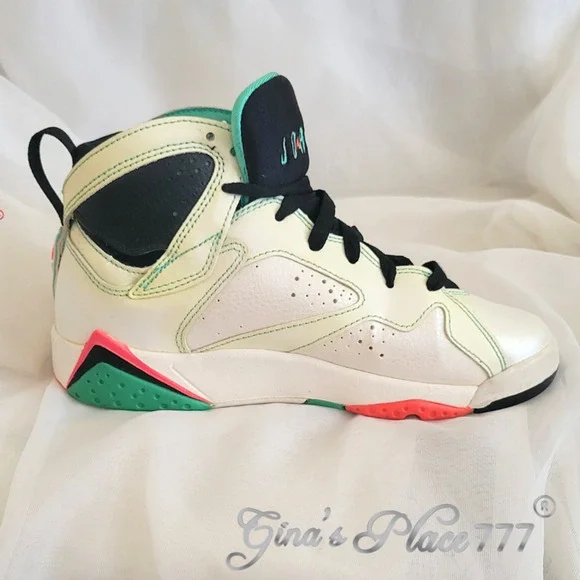 Nike Air Jordan 7 Retro 30th GG GS "Verde" Size 5Y Style Code 705417-138